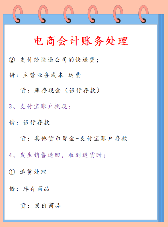 電商行業財務會計怎么做賬？具體做賬流程是什么？