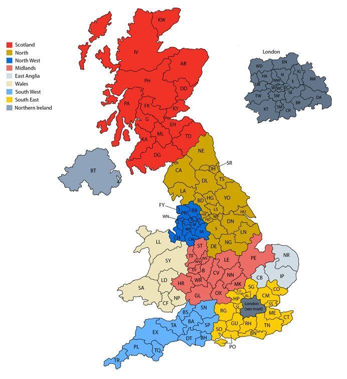 英國(guó)郵政編碼格式6位是什么？教你看懂英國(guó)郵政編碼的規(guī)律及格式