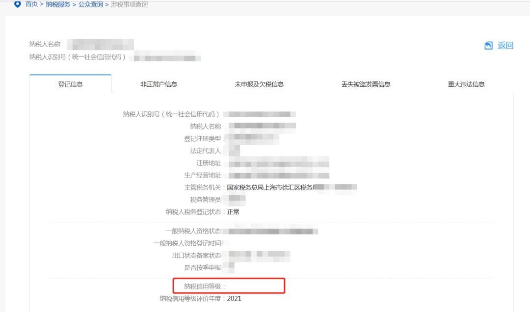 企業(yè)碼怎么查詢？企業(yè)信用等級(jí)的查詢辦法及納稅知識(shí)解析