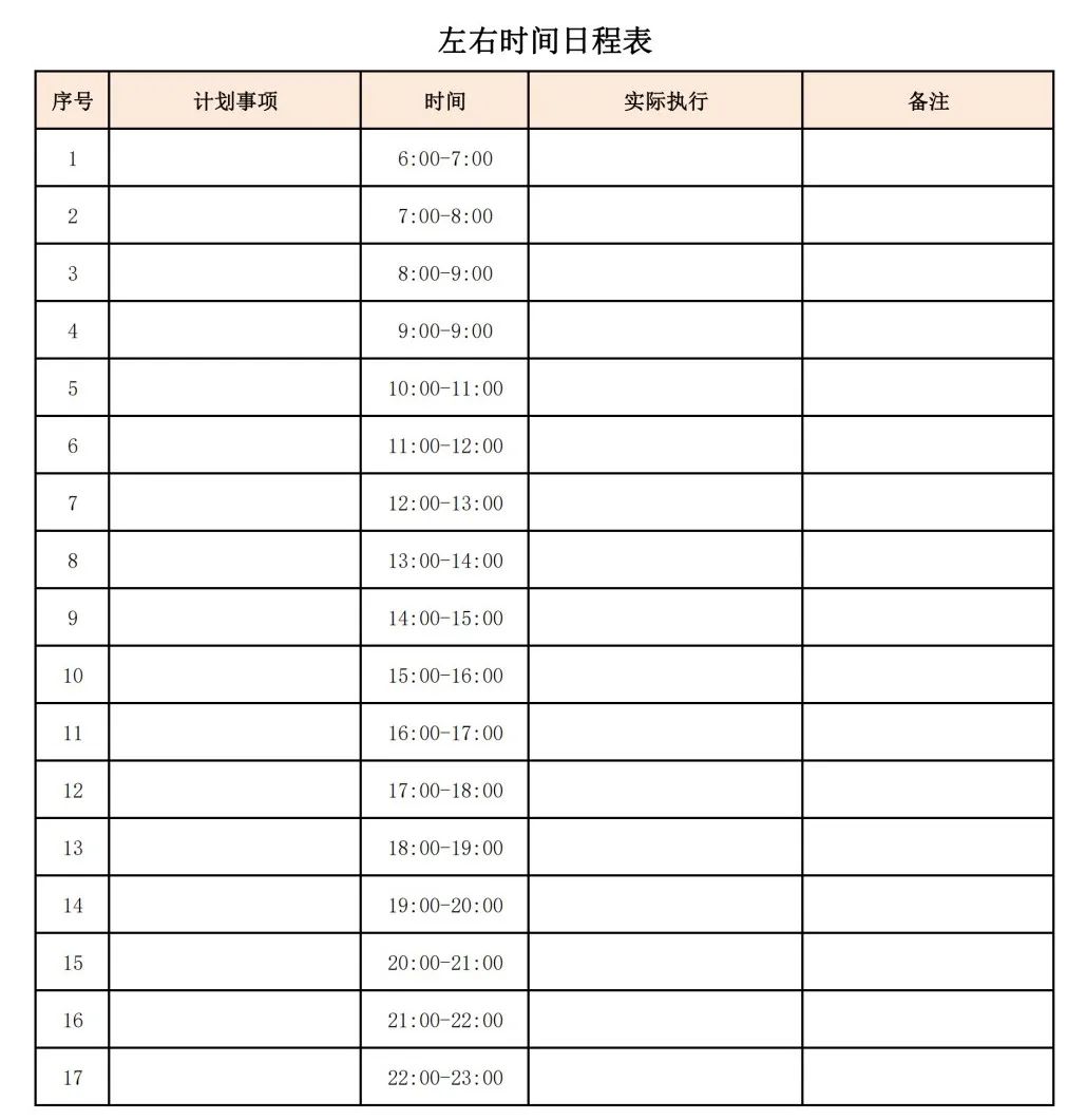 任務(wù)單模板（每日任務(wù)清單表格范本及高效管理的方法介紹）