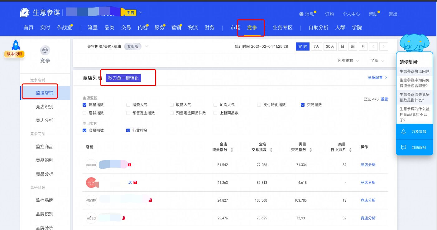 淘寶市場洞察哪個功能最好？介紹淘寶店鋪數據分析和統計