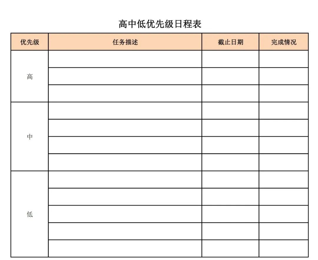 任務(wù)單模板（每日任務(wù)清單表格范本及高效管理的方法介紹）