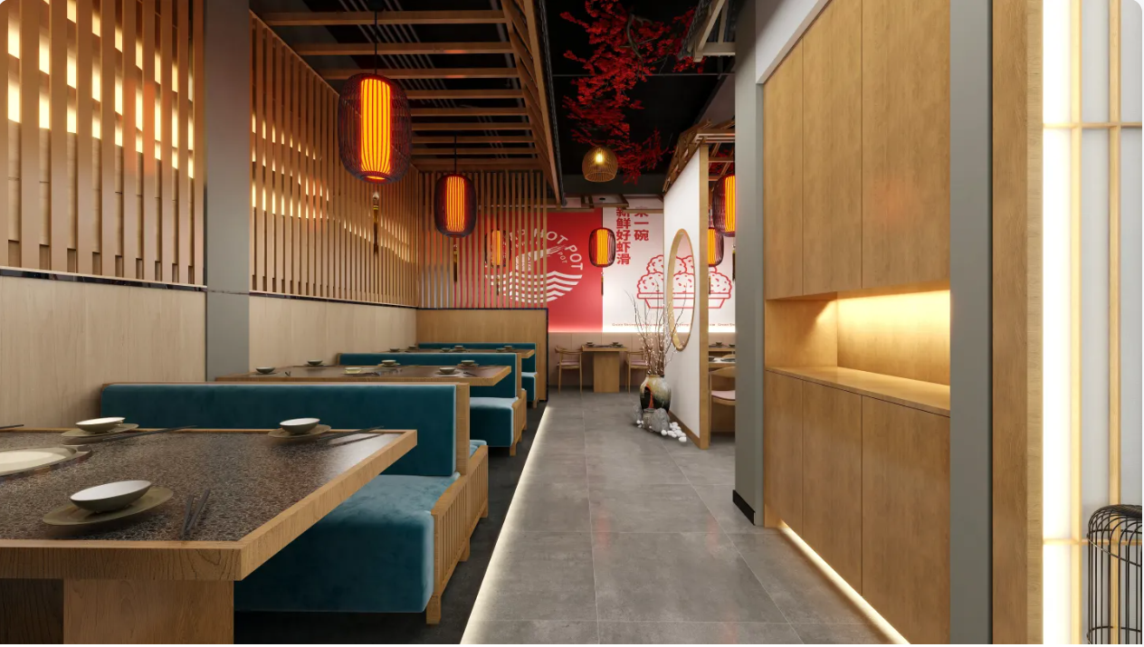 網(wǎng)紅店裝修風(fēng)格（餐飲網(wǎng)紅店裝修效果模板圖一覽）