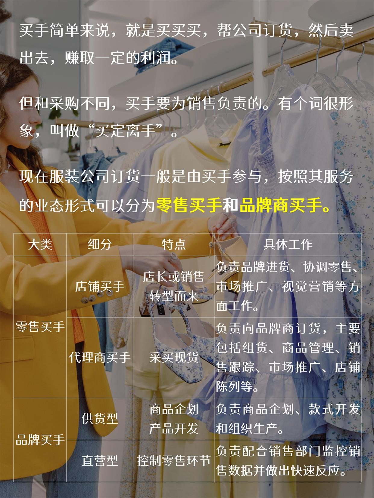 什么是買(mǎi)手工作？分享買(mǎi)手工作內(nèi)容及職責(zé)介紹