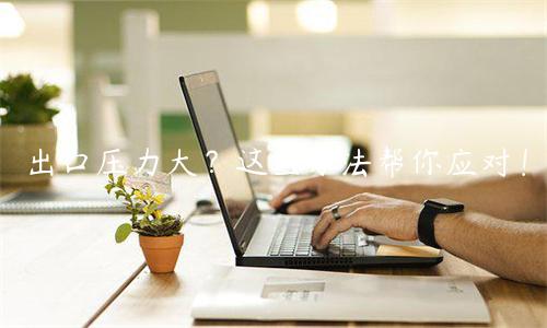 出口壓力大？這些方法幫你應對！